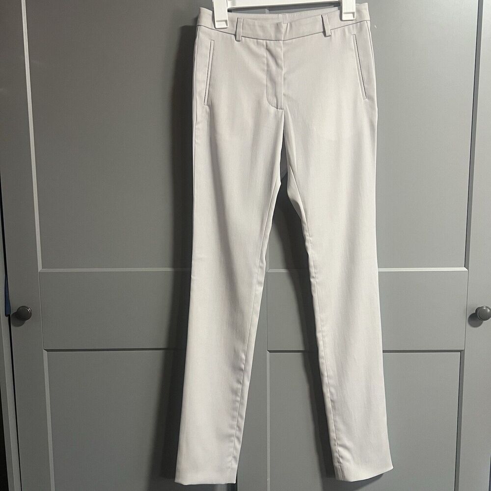 Martin Margiela Wool Blend Skinny Leg Trouser Pants Light Gray 1 (Waist 28")